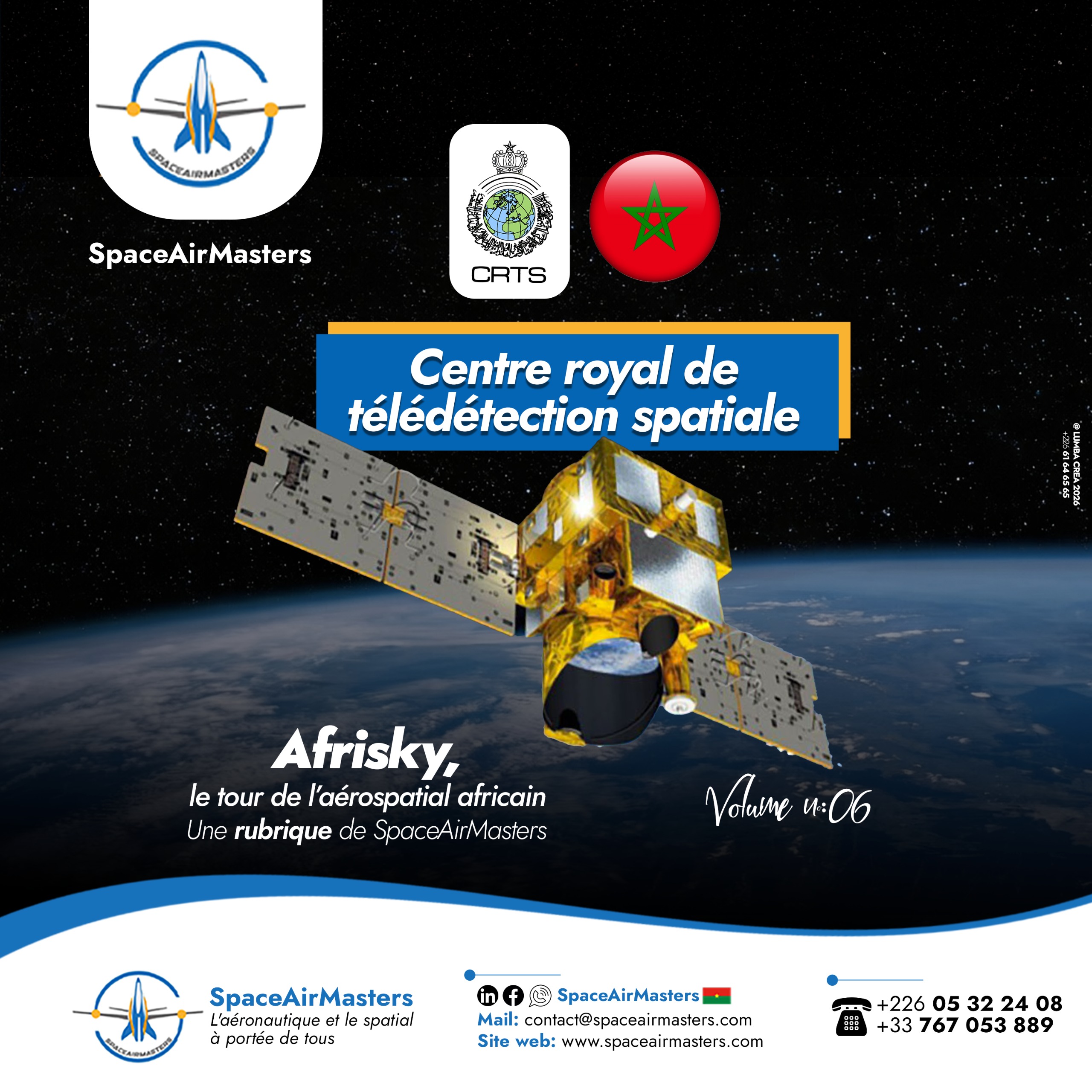 Afrisky Volume 6: Le Centre Royal (marocain) de Télédétection Spatiale
