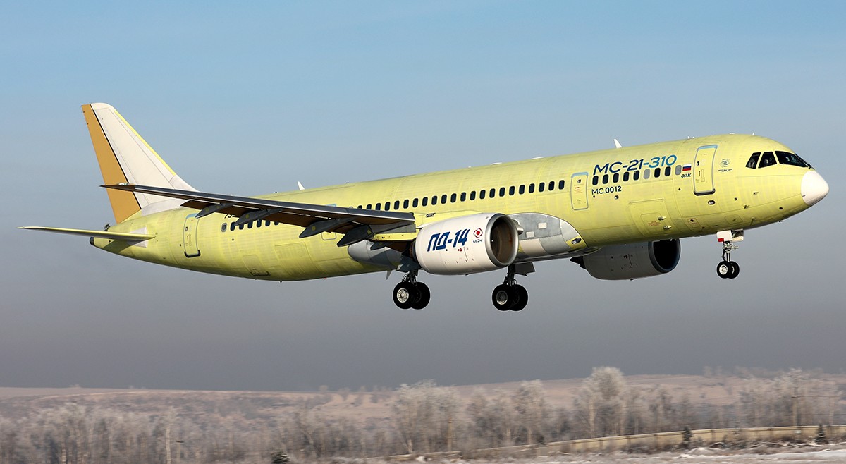 LE MC-21-310 : Un avion de ligne 100% Russe